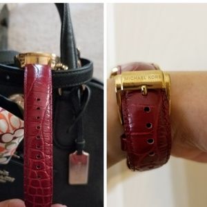 Michael Kors Accessories - MK WATCH RED WREN Michael Kors Accessories - MK WATCH RED WREN